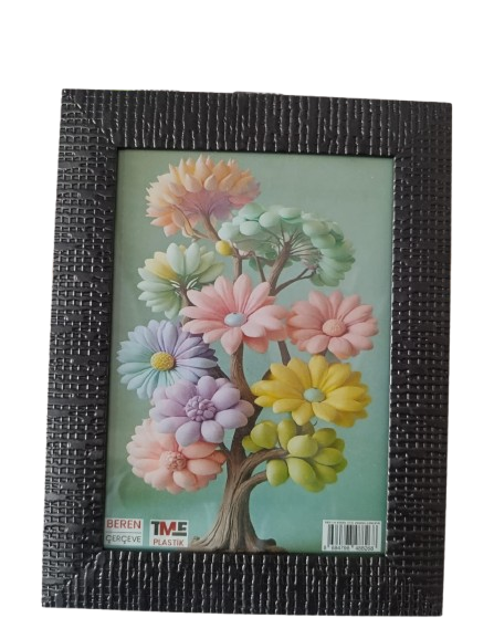 BEREN 15X21 ÇERÇEVE SİYAH  KL:50